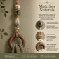 🧺✨ CABIDE DECORATIVO PARA TOALHAS COM CONTAS E ANEL DE MADEIRA ✨🧺 – UM TOQUE DECORATIVO PARA PENDURAR AS SUAS TOALHAS!