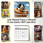 🐹 Adicione um toque adorável à sua parede – Calendário de Parede Adorable Guinea Pig