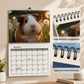 🐹 Adicione um toque adorável à sua parede – Calendário de Parede Adorable Guinea Pig