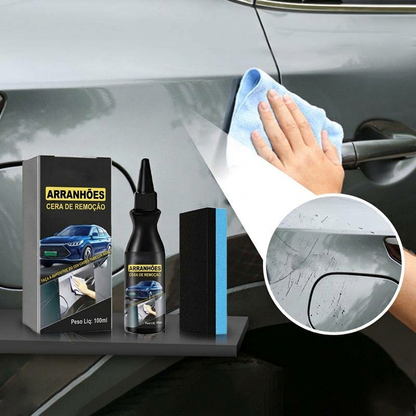 🚗 50% DE DESCONTO AGORA! ✨ Produto de alto desempenho contra riscos no carro – inclui esponja, 100 ml para todas as cores de tinta 🧽
