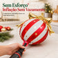 🎄 CONTAGEM REGRESSIVA PARA O NATAL – DECORE JÁ! Balões de Enfeite com Laço de Natal