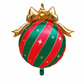 🎄 CONTAGEM REGRESSIVA PARA O NATAL – DECORE JÁ! Balões de Enfeite com Laço de Natal