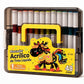 🖌️✨ MARCADORES DE TINTA ACRÍLICA LÍQUIDA LAVÁVEL COM PONTAS DE PINCEL MACIO ✨🖌️