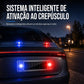 🚗☀️✨ LUZ DE ALERTA ANTIRROUBO SIMULADA DE CARRO COM ENERGIA SOLAR ✨☀️🚗
