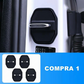 🔑🚗 48% DE DESCONTO – Capas Protetoras de Silicone para Fechaduras de Portas de Carro | Resistentes a Arranhões, Impermeáveis, Fáceis de Instalar 🛡️✨