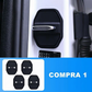 🔑🚗 48% DE DESCONTO – Capas Protetoras de Silicone para Fechaduras de Portas de Carro | Resistentes a Arranhões, Impermeáveis, Fáceis de Instalar 🛡️✨