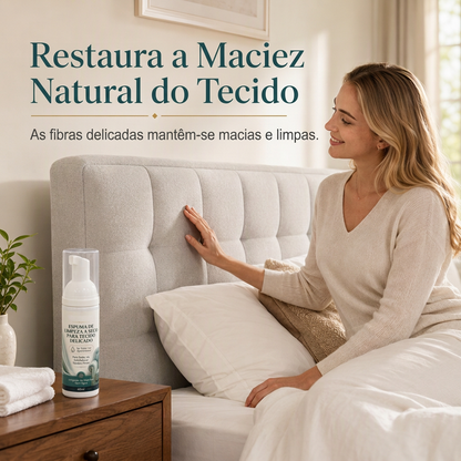 🔥🎁 2+1 GRÁTIS!!🛋️ Espuma de Limpeza Têxtil Sem Água 60 ml e Conjunto de Toalhas