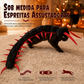 Assustador Halloween Gato Centopeia Forma Traje