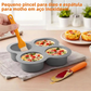 🧁✨ FORMA DE SILICONE PARA CONFEITAR BOLOS COM 4 CAVIDADES ✨🧁
