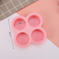 🧁✨ FORMA DE SILICONE PARA CONFEITAR BOLOS COM 4 CAVIDADES ✨🧁