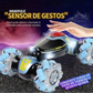 🚗🎮 Carro de Brinquedo de Acrobacias RC com Controle por Gestos – Modo Duplo com Giros de 360° e Luzes de LED