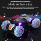 🚗🎮 Carro de Brinquedo de Acrobacias RC com Controle por Gestos – Modo Duplo com Giros de 360° e Luzes de LED