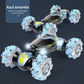 🚗🎮 Carro de Brinquedo de Acrobacias RC com Controle por Gestos – Modo Duplo com Giros de 360° e Luzes de LED