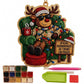 🎄✨ KIT DIY DE ENFEITES PENDENTES DE ARTE COM PÉROLAS DE NATAL ✨🎄 – CRIE DECORAÇÕES NATALINAS COM ARTE EM PÉROLAS! 💎
