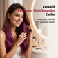 12 extensões de cabelo retas e coloridas com grampo