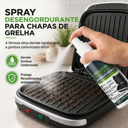 Spray Desengraxante de Ação Rápida para Chapa