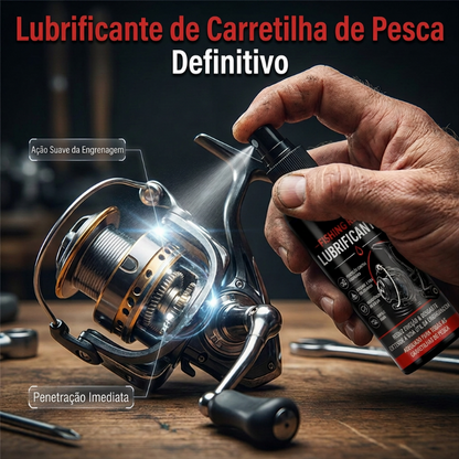 🎣✨ LIMPADOR DE MANUTENÇÃO TUDO-EM-UM PARA CARRETÉIS ✨🎣