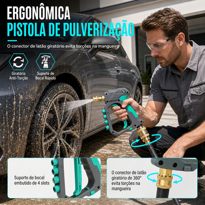 💦🔧✨ FERRAMENTA DE PULVERIZAÇÃO CURTA PARA LAVADORA DE ALTA PRESSÃO ✨🔧💦