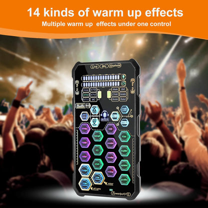 🌞 Spring into Savings: 50% Off🔥Portable Handheld Live Sound Card (Voice Changer) – Multi-Function Effects + Noise Reduction – Stream from Anywhere!