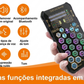 🎤 60% DE DESCONTO – Placa de som portátil ao vivo – Modificador de voz, efeitos sonoros e redução de ruído 🔊