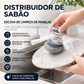 🧽 LEVE 1 E GANHE OUTRO DE GRAÇA! 🍳 Escova Esfregadora com Dispensador de Sabão – Pressione para Dispensar, Destacável, Duradoura ✨