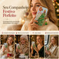 ✨ CAPA DE TELEFONE FOFA COM GLITTER DE ÁRVORE DE NATAL 🎄