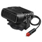 Desembaçador de carro e pára-brisas portátil 12V 24V com purificador de ar para veículos