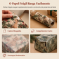 Rolo de papel de embrulho de presente de animais da floresta de Natal para presentes de férias e embalagens festivas