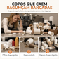☕ Organizador de Copos Giratório 360° – Carrossel de Armazenamento de Balcão com 4 Compartimentos