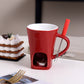 Ceramic Chocolate Fondue Mug