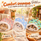 🐾 50% DE DESCONTO AGORA! 🔥 Cama aconchegante para cães e gatos – Feita de tecido de pelúcia e lavável à máquina; perfeita para o conforto e o bem-estar do seu pet ✨
