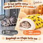 🐾 50% DE DESCONTO AGORA! 🔥 Cama aconchegante para cães e gatos – Feita de tecido de pelúcia e lavável à máquina; perfeita para o conforto e o bem-estar do seu pet ✨