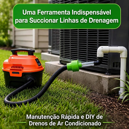 📢📢 50% DE DESCONTO!! 💧 Adaptador de limpeza universal para tubos de drenagem de ar condicionado