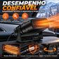 Desembaçador de carro e pára-brisas portátil 12V 24V com purificador de ar para veículos