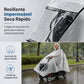 🌧️ Cobertor de Chuva para Scooter Motorizada – Dossel de PVC Impermeável de Cobertura Total