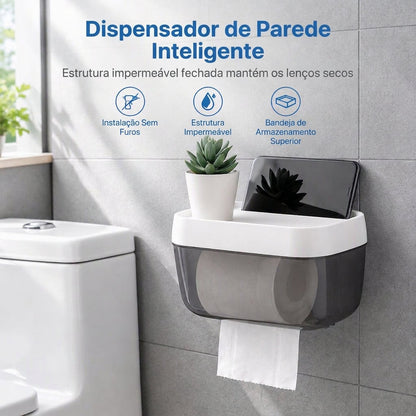 🎃Promoção de Halloween com 50% DE DESCONTO!🛁Porta-papel higiênico com tampa sem furação e prática prateleira de armazenamento