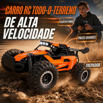 🚙Carro RC off-road de alta velocidade, forte desempenho mesmo em terrenos acidentados🌪️-Gcom